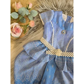 ชุดไทยเจ้าหญิง "เอลซ่า" ~ AI Jung Clothes ชุดไทยเด็ก ชุดไทยเจ้าหญิง
