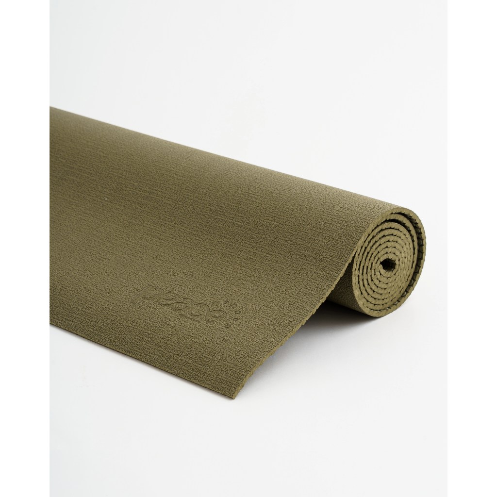 Peace Space เสื่อโยคะ Pro mat PVC หนาพิเศษ 5 มิล สี Green