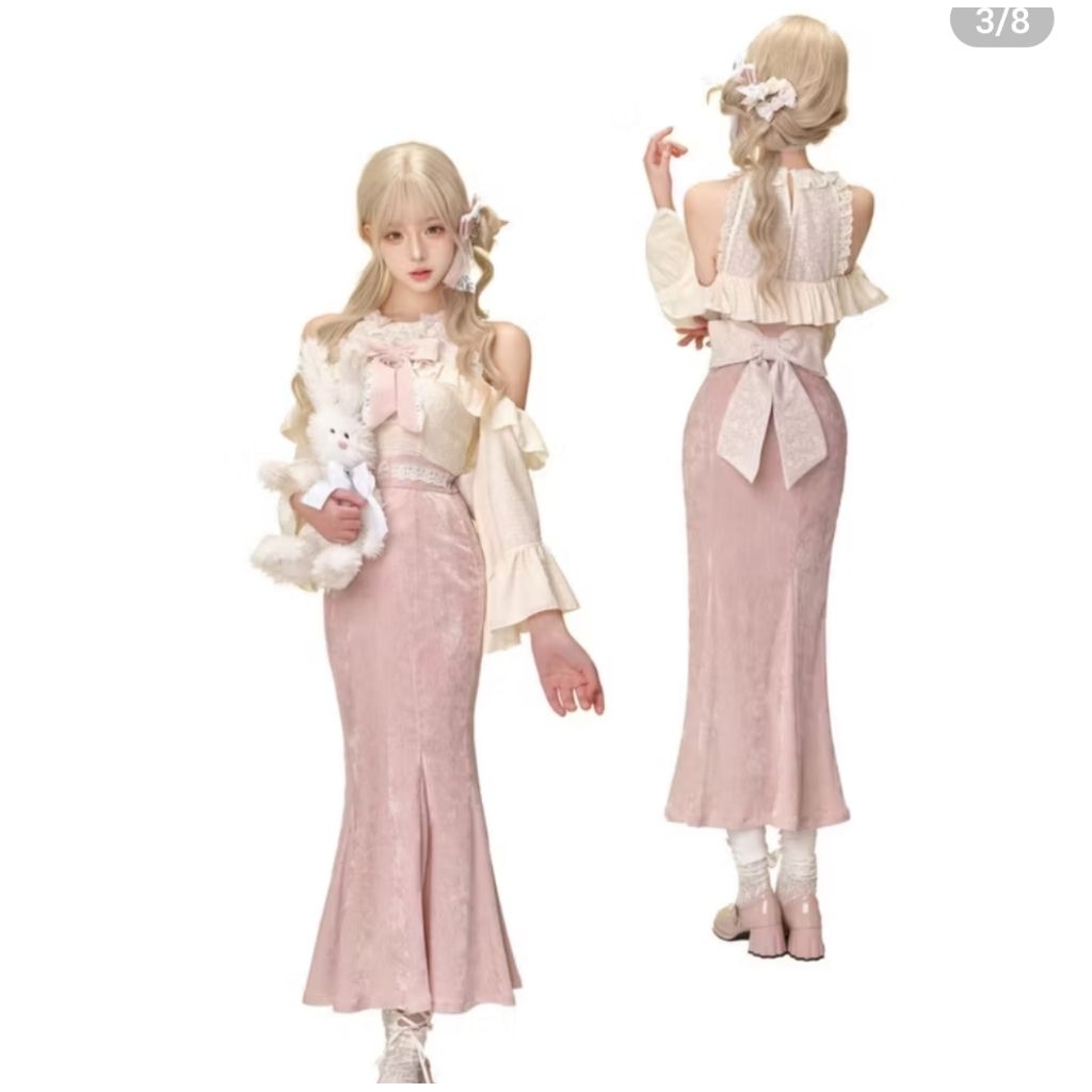 Set Blouse+Skirt Lolita Doll เสื้อและกระโปรง