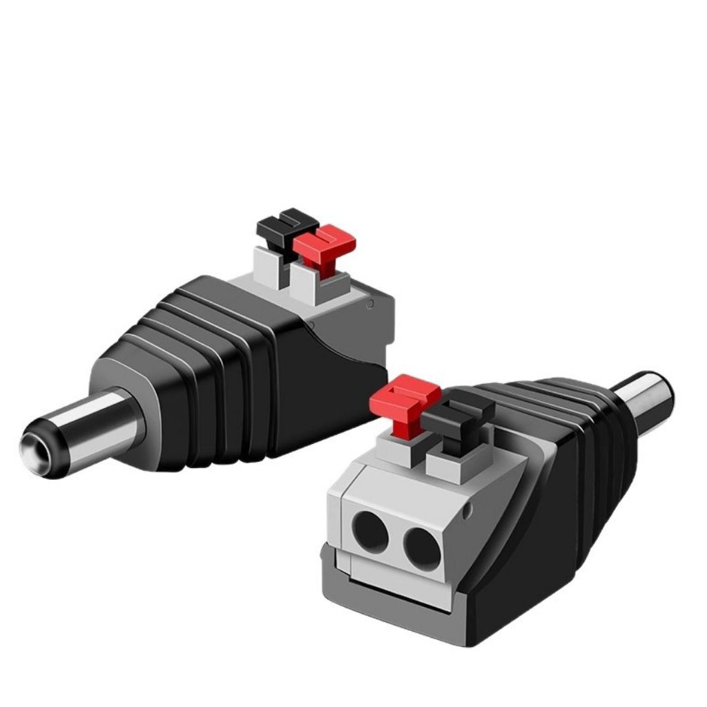 ร้านไทยDCJackแจ็คแบบกดDC Adapter Jack plug 5.5x2.1mm