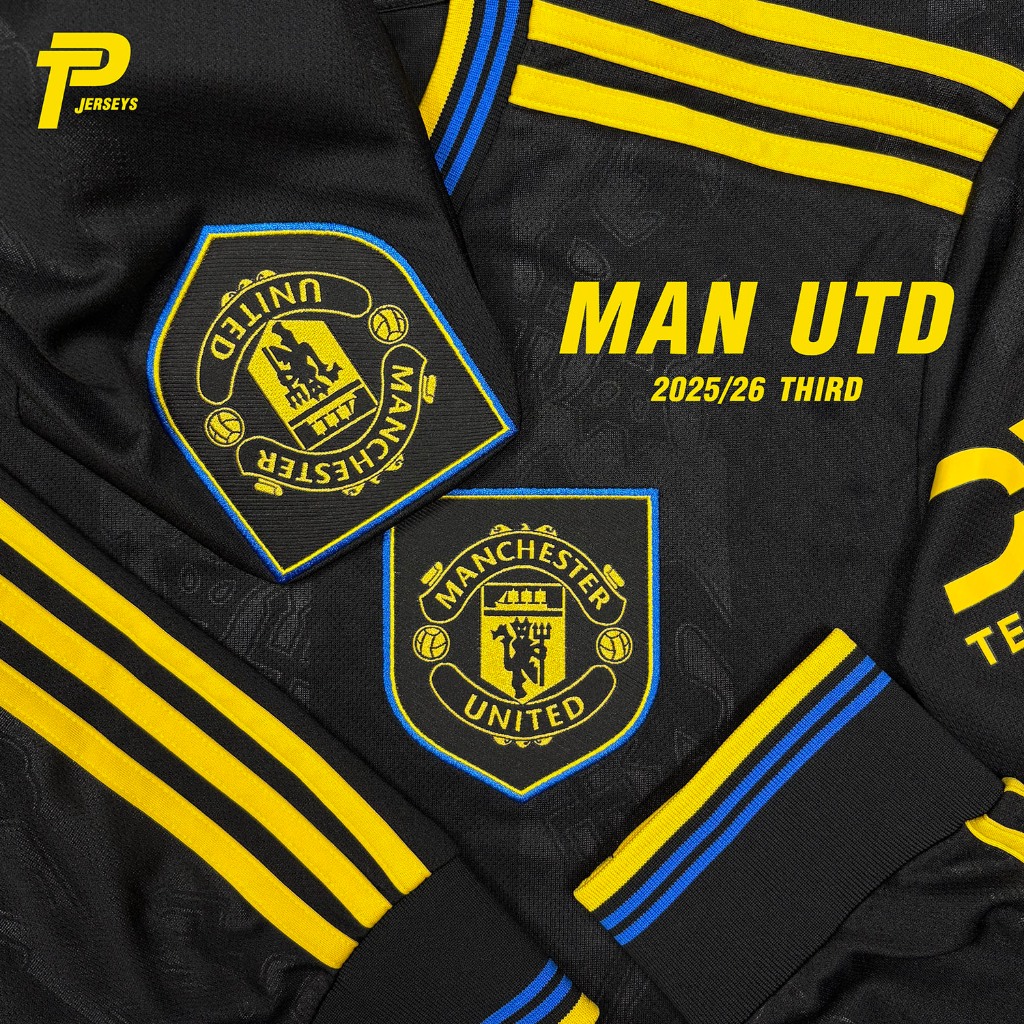เสื้อฟุตบอล Manchester United 2025/26 Third เสื้อแมนยู ของแท้