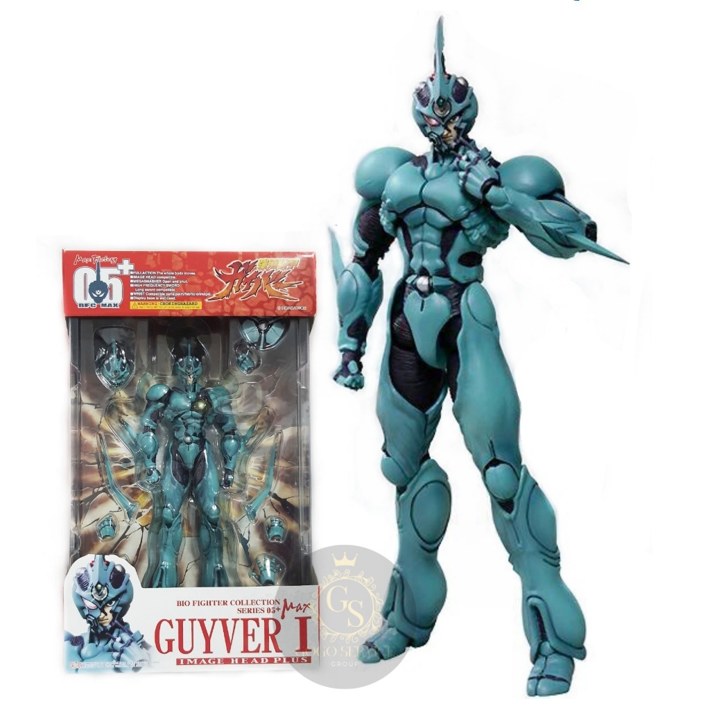 โมเดล กายเวอร์ 1 BIO FIGHTER COLLECTION MAX 05+ GUYVER I "IMAGE HEAD PLUS" MAX FACTORY ของแท้