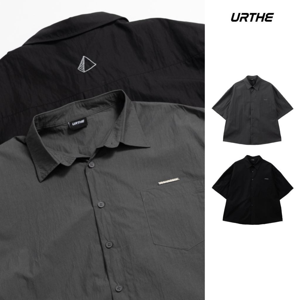 URTHE - เสื้อเชิ้ต เเขนสั้น รุ่น INTOXICATING SHIRTS