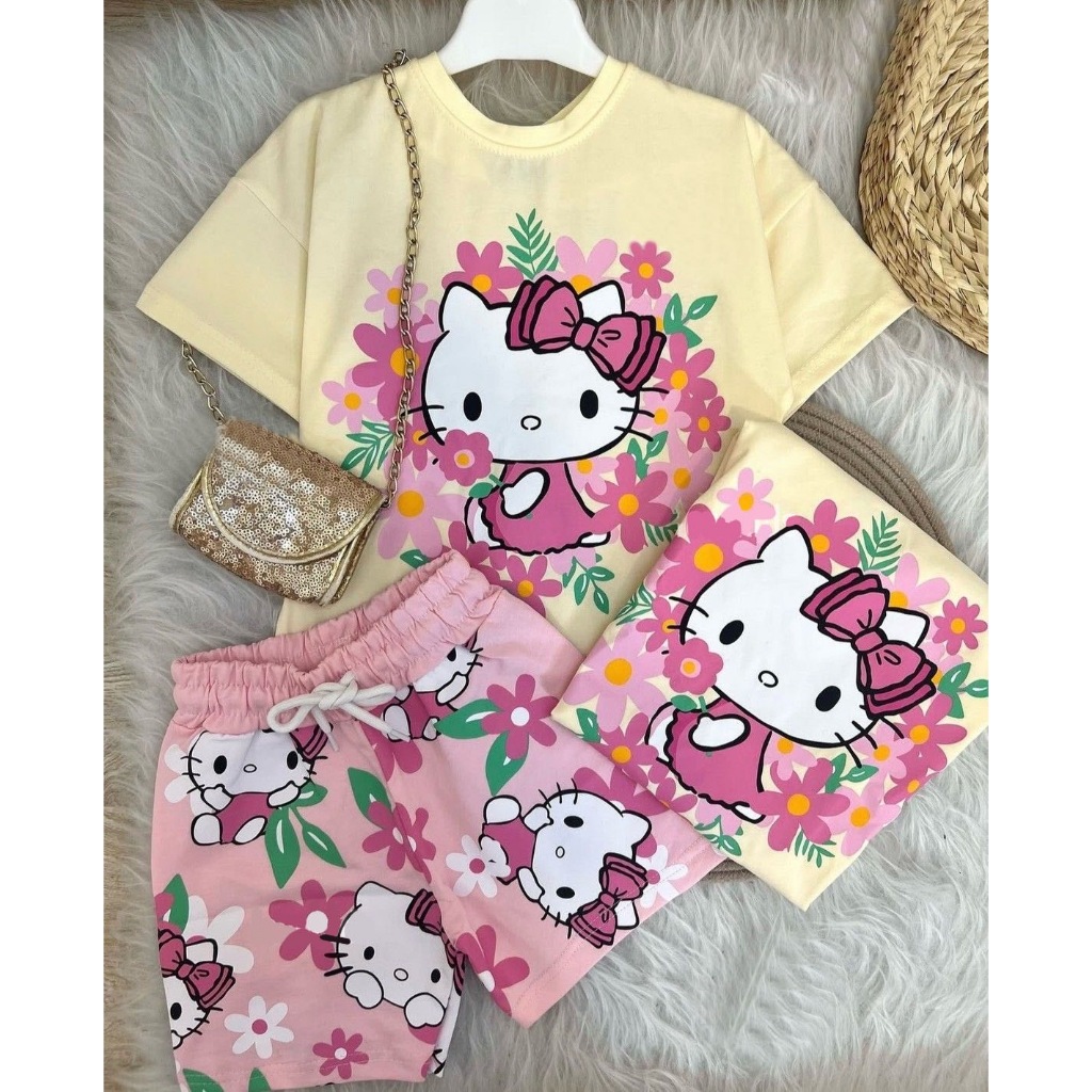 พร้อมส่ง ษ37-ษ41  6367 ชุดเด็กผู้หญิงมิกตี้