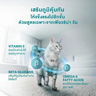 เพียวริน่า วัน อาหารสำหรับแมวโตชนิดเม็ด ขนาด 6.6 กิโลกรัม PURINA ONE ADULT CAT FOOD DRY 6.6 KG.