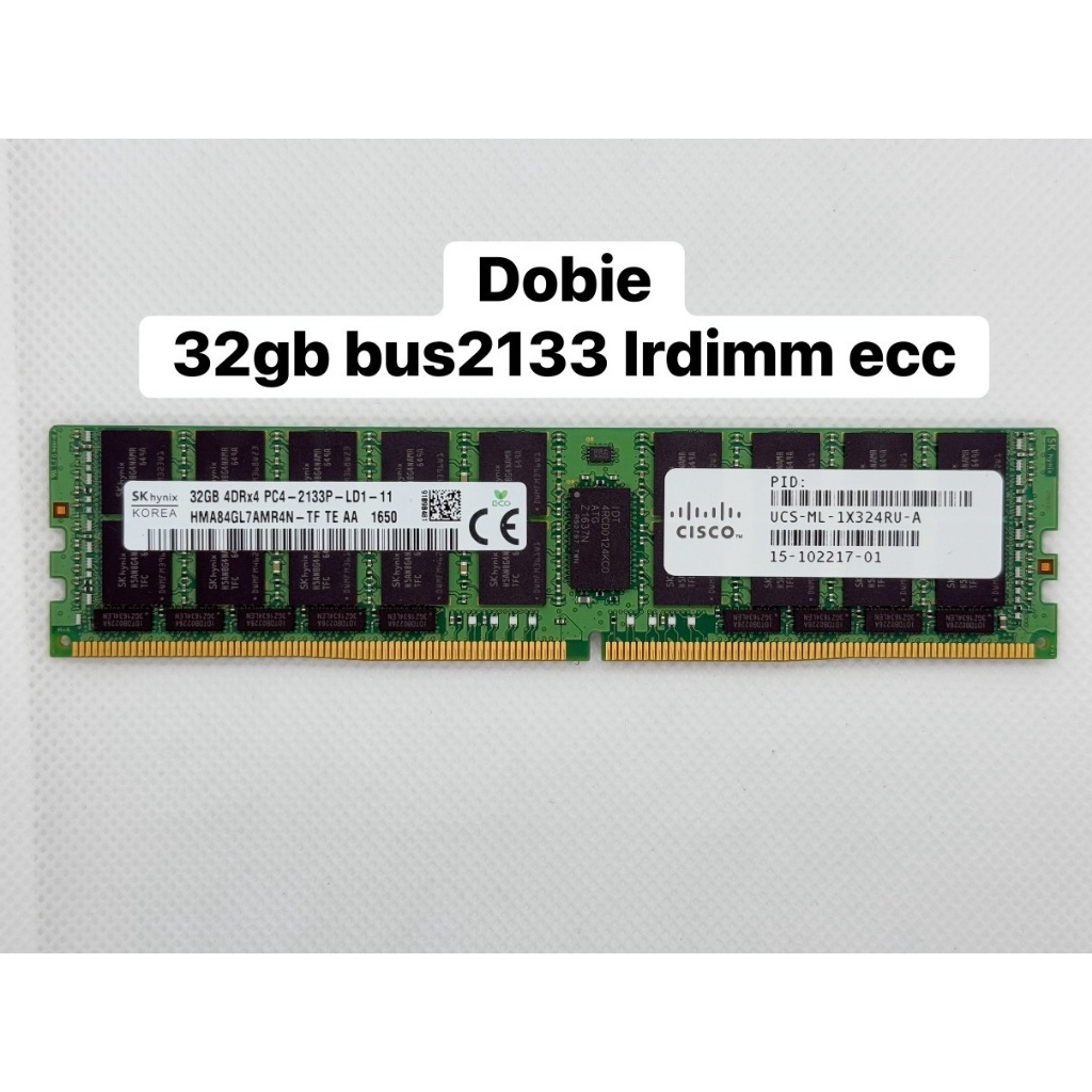 🟢 ขายแรมเซิร์ฟเวอร์ SK Hynix LRDIMM 32GB DDR4 2133 MHz ECC 🟢 ใส่ x99 ได้