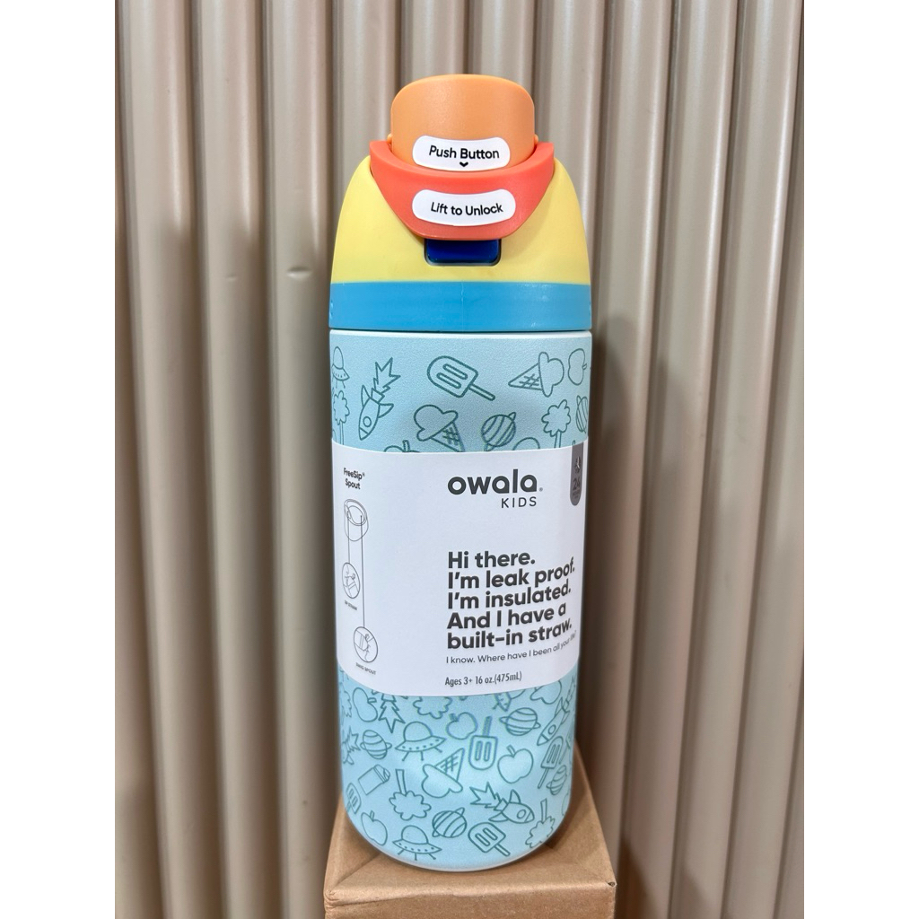 แก้วเก็บอุณหภูมิ Owala สีฟ้า ความจุ 16 oz - รูปที่ 2