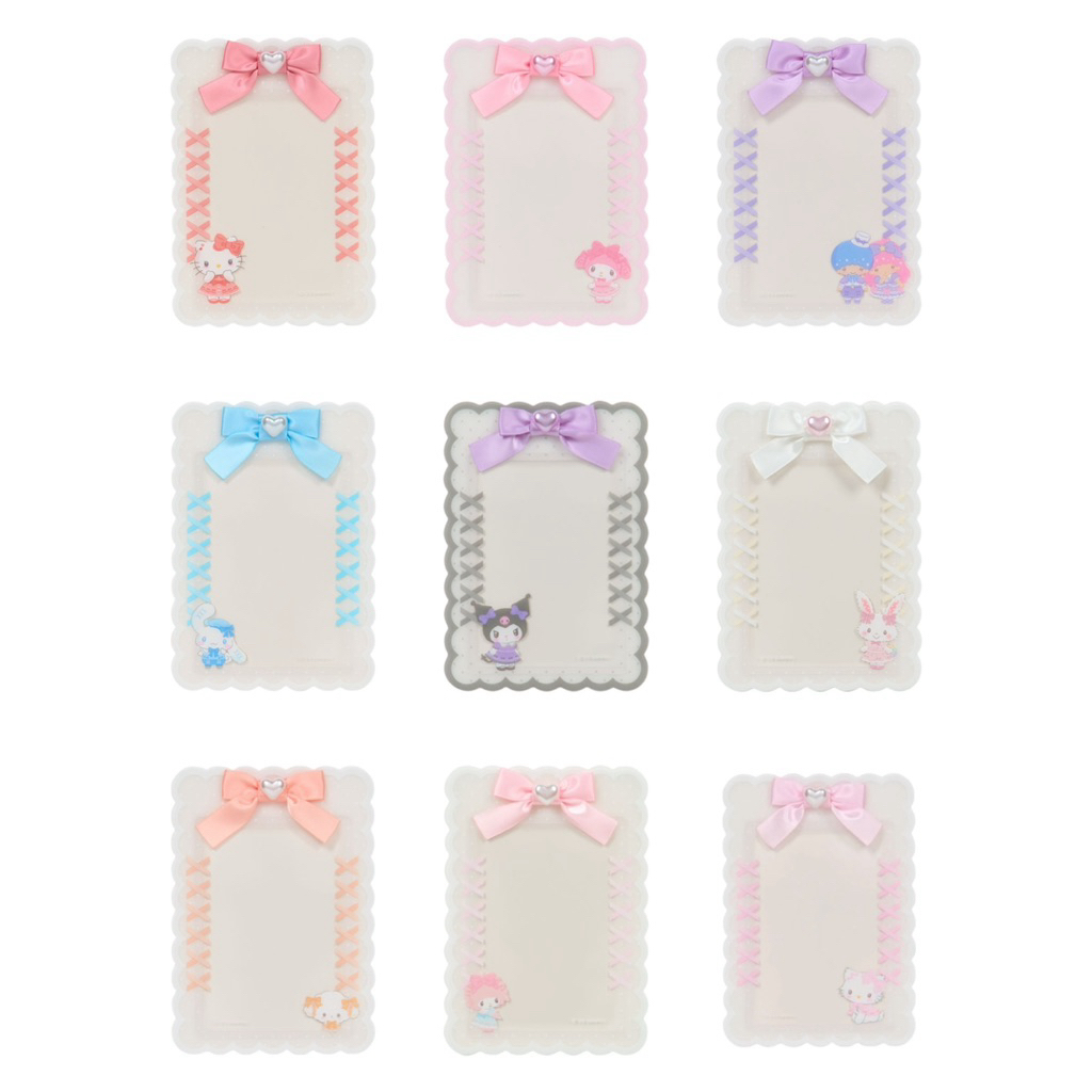 💞Sanrio Frame card ซองใส่การ์ดแบบใบเดียว ลิขสิทธิ์แท้จากประเทศญี่ปุ่น💓