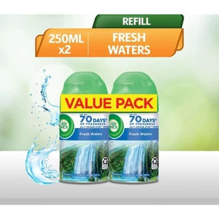 แพคคู่ Airwick refill สเปรย์ปรับอากาศ ชนิดเติม 250mlรีฟิลได้2กระป๋อง(ใช้กับเครื่องเกลดได้)