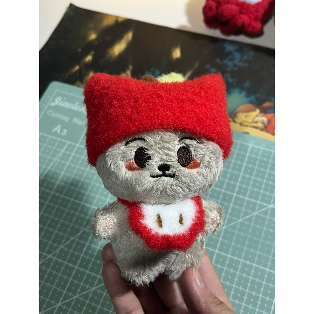 หมวกตุ๊กตา10cm 🍮🍎🐽 Doll hats