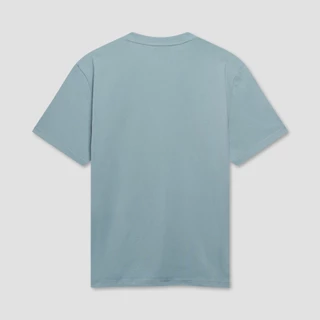 DAVIE JONES [BE FEARLESS] เสื้อยืดผู้ชาย Logo Regular Fit T-Shirt สีฟ้า เขียวอ่อน ส้ม LG0136