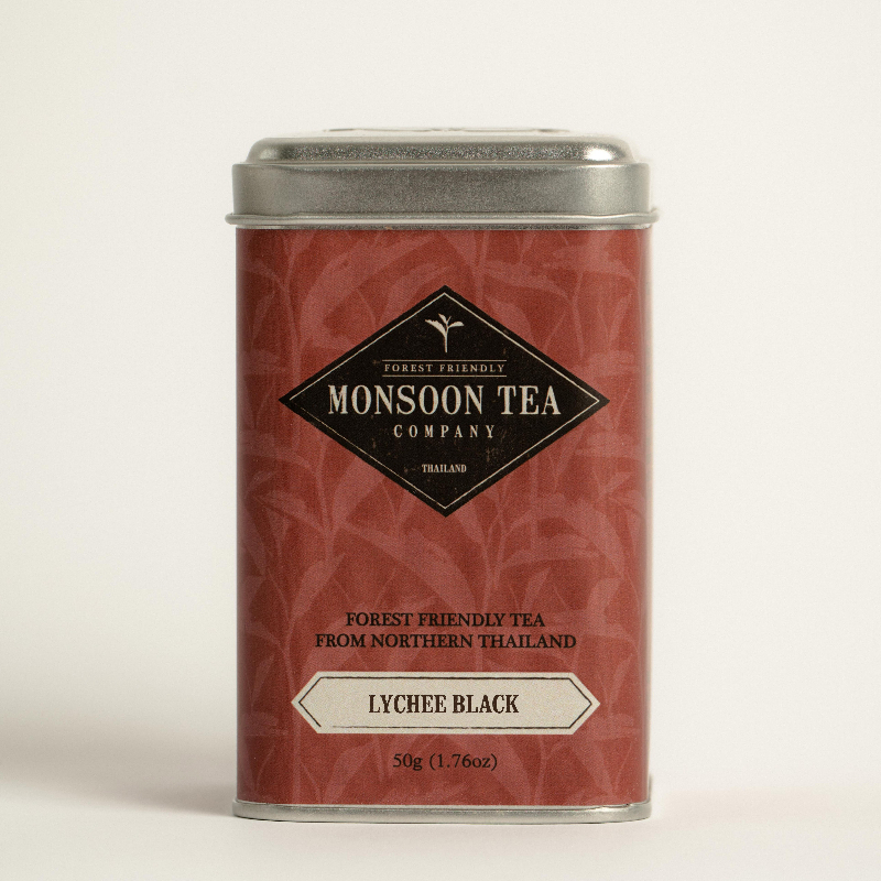 ชาดำลิ้นจี่ Lychee Black Tea from Thailand ชาป่าคุณภาพกับความหอมของลิ้นจี่ รสชาติละมุน