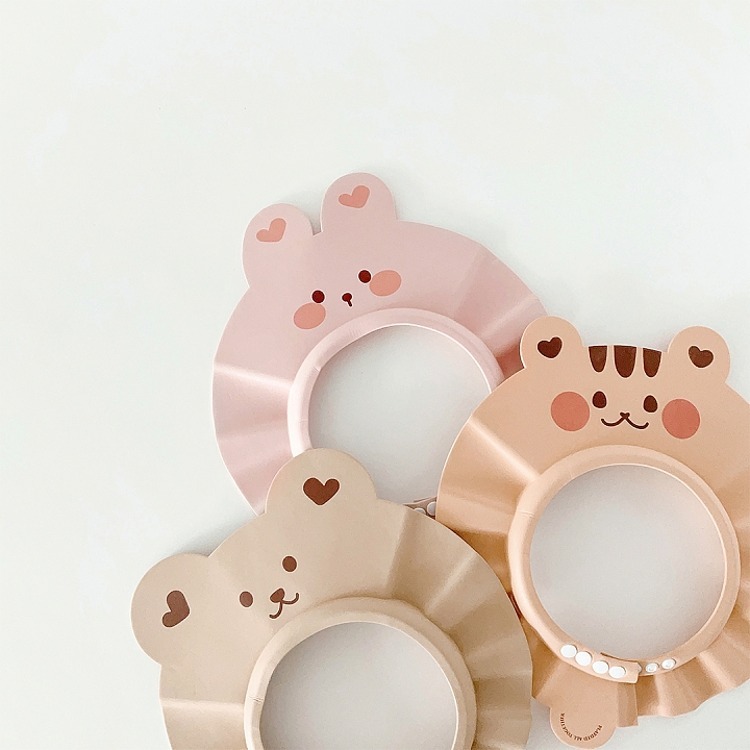 (พร้อมส่ง) Dottodot Soft Shampoo Cap หมวกกันน้ำเด็ก ปรับขนาดได้ ใส่สบาย ไม่บีบหัว 🇰🇷 ของแท้นำเข้าจากเกาหลี