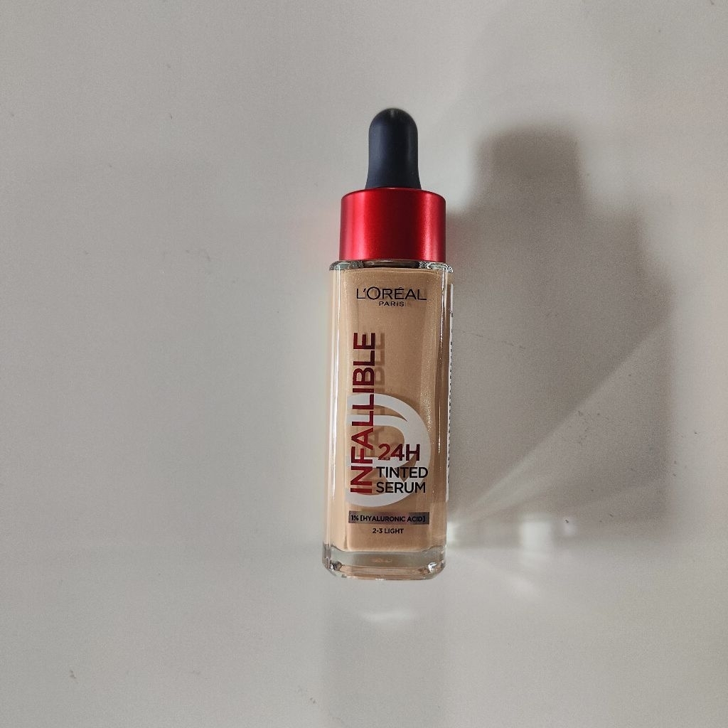 (โค้ด Live 40% ลด 100) แบ่งขาย สี Light 2-3 รองพื้น Loreal Paris Infallible 24H Tinted Serum
