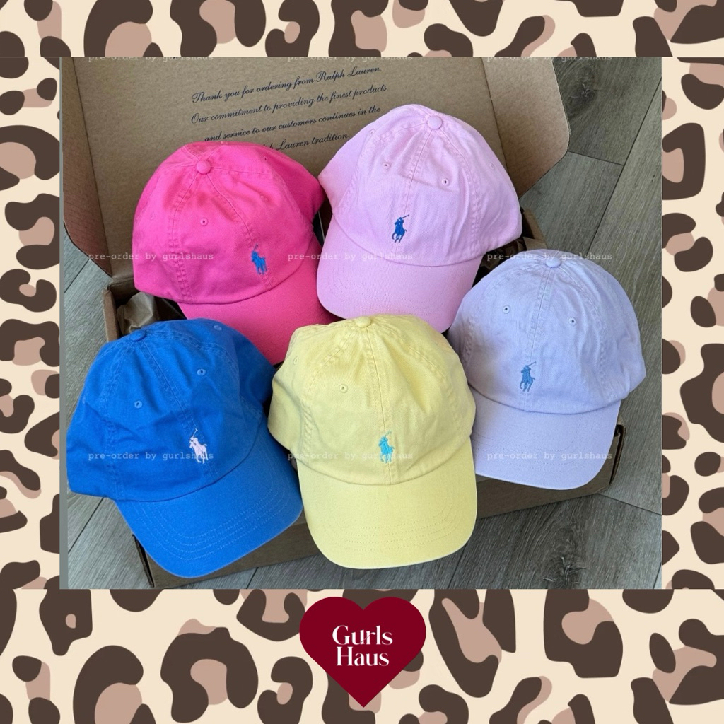 [พร้อมส่ง!!] หมวกแก๊ป โปโลของแท้ | หมวกแบรนด์เนมปักโลโก้ม้า Sport Cap ปรับขนาดได้