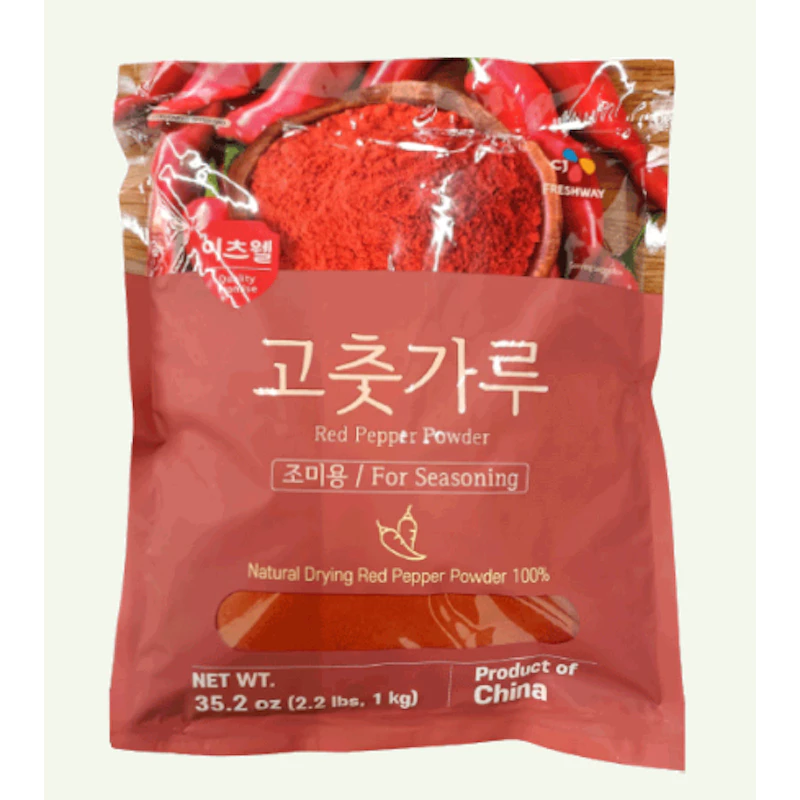 CJ Itswell Korean Red Pepper Powder 500g พริกป่นเกาหลี ซีเจ อิทส์เวล 고추가루 500g 김치용, 조미용