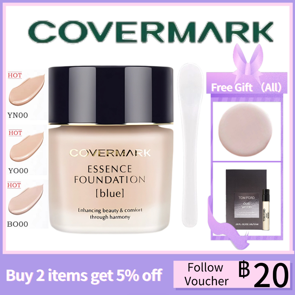 【ของแท้  จัดส่งที่รวดเร็ว 】Covermark Jusme Essence Foundation SPF18PA++ 30g #YN00#BO00# YO00#BO10