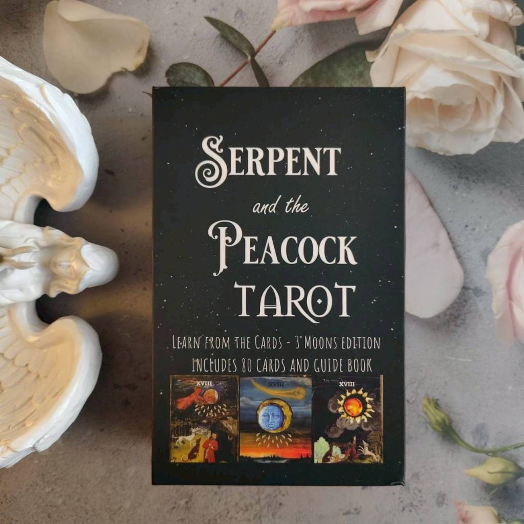ไพ่สะสม สภาพใหม่มาก Serpent and the Peacock tarot Keyword