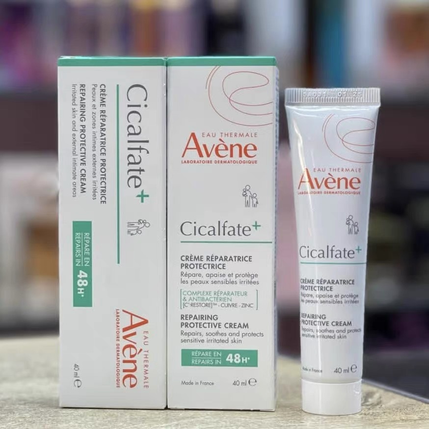 รุ่นใหม่ Avene 🇫🇷 France Cicalfate Repairing Protective cream ครีมบำรุงครอบคลุมปัญหาผิวเสีย