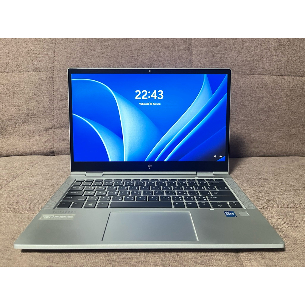 โน๊ตบุ๊ค มือสอง Notebook HP core i7 gen11 รุ่นEliteBook x360 830 G8 m.2 SSD512G Ram16G  จอ13.3นิ้ว ท