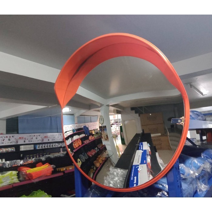[ ส่งในไทย ] กระจกโค้งจราจร กระจกจราจร  กระจกนูน กระจกโค้ง ยึดตึดกำแพง ติดผนัง ติดเสา มุมกว้าง - รูปที่ 3