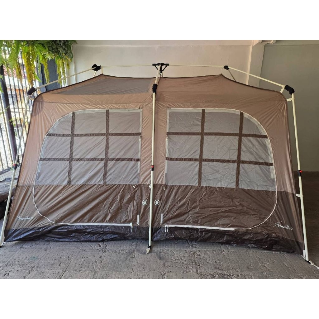 NEW! AUTO LAGOONA EX+ เต็นท์สนามเดินป่าLAGOONA EX+2025(กางออโต้)สี ดำและสีโอลีฟ