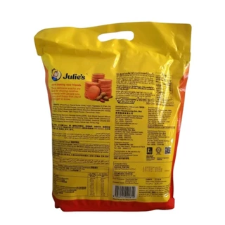 Julie's Peanut Butter Sandwich (360 g) ขนมจูลี่รสเนยถั่ว แบบถุงหิ้ว 1 ถุง (บรรจุ 12 ห่อ)