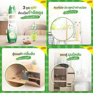 Kayari 600 ml (แพ็ค3) ไพรีทรัม สเปรย์กันยุง,แมลงบิน กลิ่นชิเซน กำจัดยุงภายในบ้าน ปลอดภัยที่แม่กล้าใช้ดูแลลูก