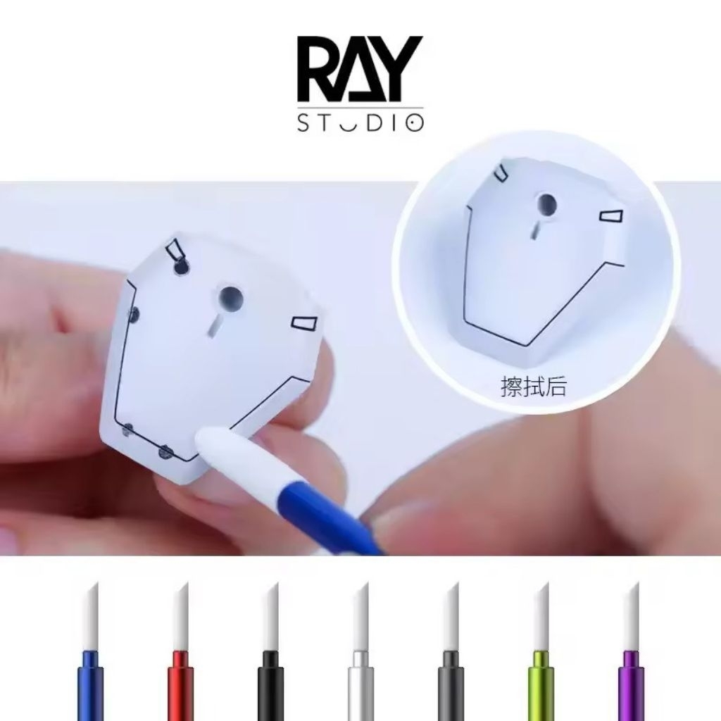 RAY MODEL WORLD METAL WIPE STICK PENETRATION LINE Cotton swab