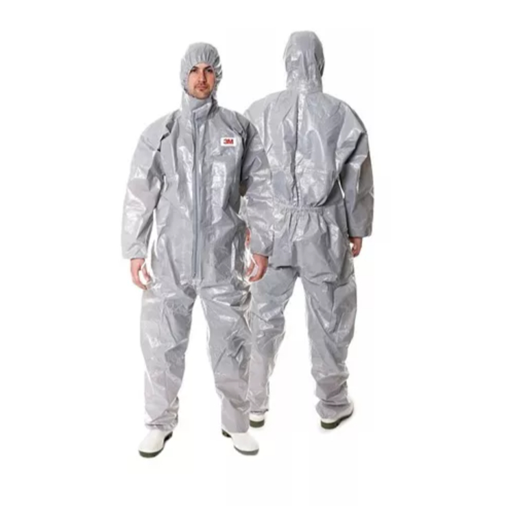 ชุดป้องกันสารเคมีและฝุ่นละออง 3M-4570 Level C