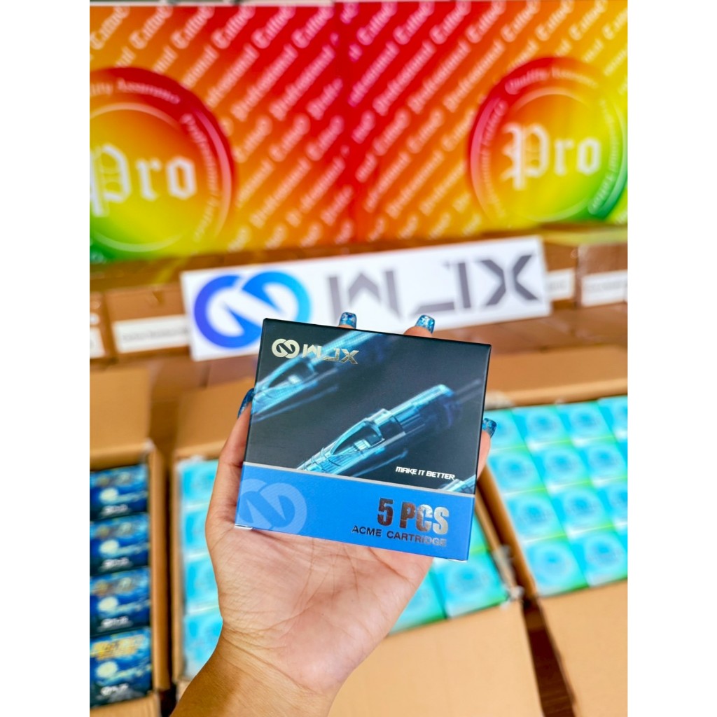 WJX Tattoo Cartridges Needles  บรรจุ 5 pcs/box WJX  ธรรมดา 5 เล่ม