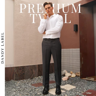 [8สี]กางเกงสแลค DANDY LABEL ผ้า Premium Twill Wool Mix ยับยาก รีดง่าย