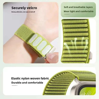 สายไนลอนสำหรับ Samsung Galaxy Watch 8 9 44/40mm Breathable Strap For Watch 8 Classic สร้อยข้อมือ Correa อย่างเป็นทางการ