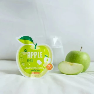 Apple Herb GREEN APPLE HERB แอปเปิ้ลเฮิร์บ [5ซอง/10 แคปซูล]