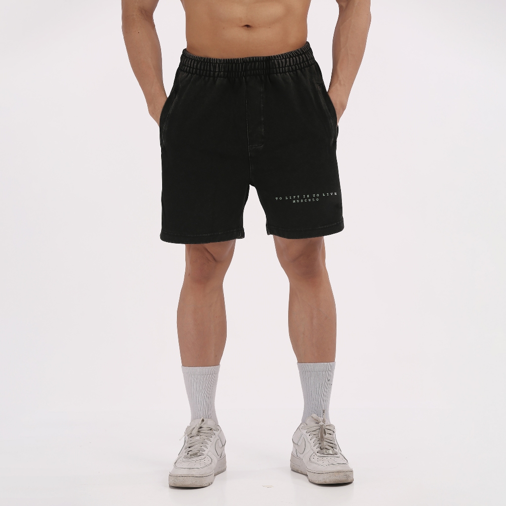 กางเกงขาสั้น Musculo Basic gym short 1