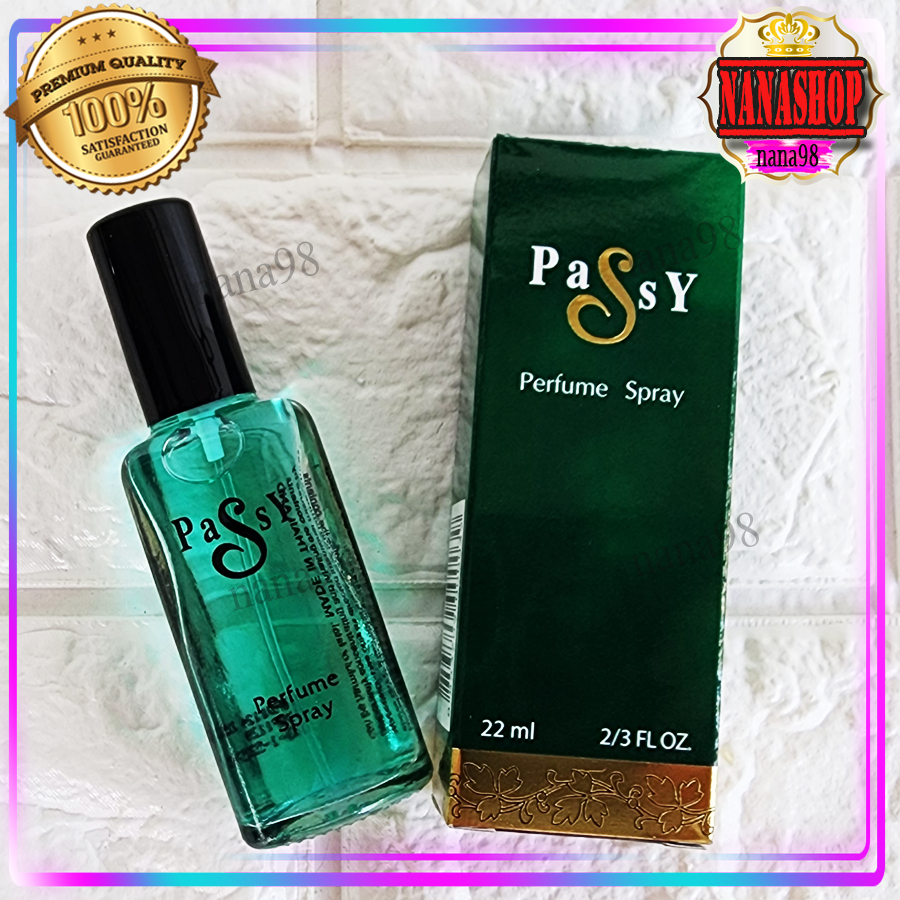 💥ส่งฟรี มีราคาส่ง น้ำหอม แพ็ซซี่  กล่องเขียว PASSY PERFUME SPRAY แพ็ซซี่ เพอร์ฟูม สเปรย์ 22 ml.