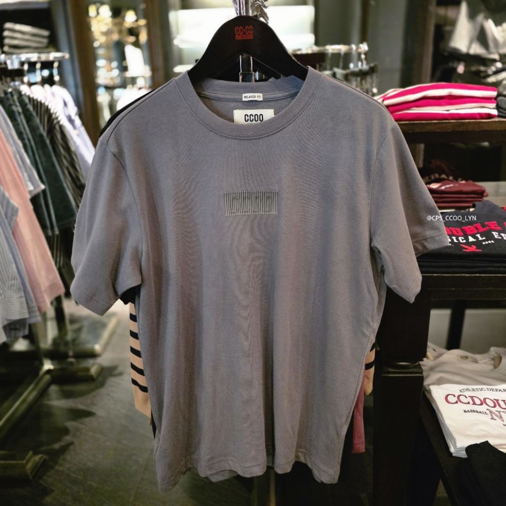 🛍 เสื้อยืด CC DOUBLE O CCOO ผู้ชาย คอลใหม่ล่าสุด ของแท้💯% จัดส่งพร้อมถุงShop