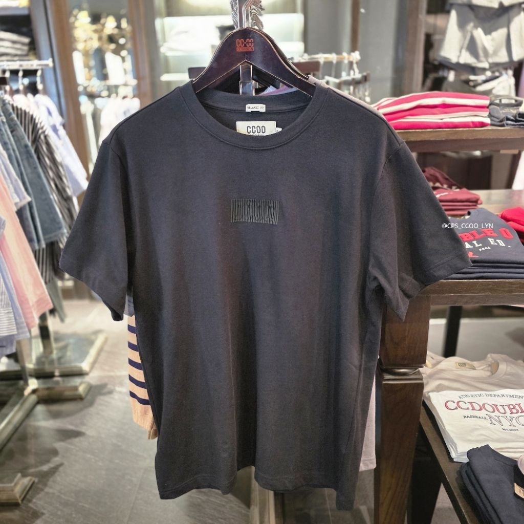 🛍 เสื้อยืด CC DOUBLE O CCOO ผู้ชาย คอลใหม่ล่าสุด ของแท้💯% จัดส่งพร้อมถุงShop