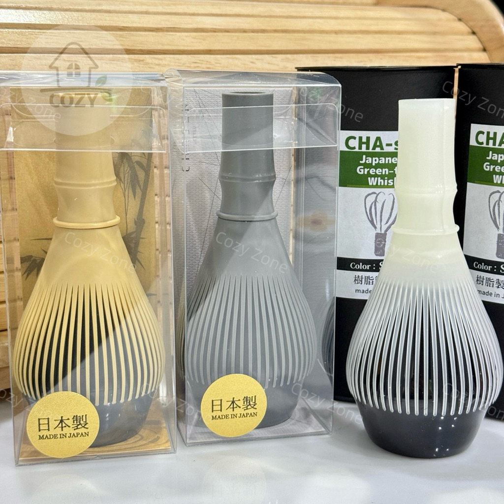 🤍 พร้อมส่ง 🤍 Rasin Chasen แปรงเรซิ่นญี่ปุ่น สี Snow แปรงตีมัทฉะ แปรงชงชา