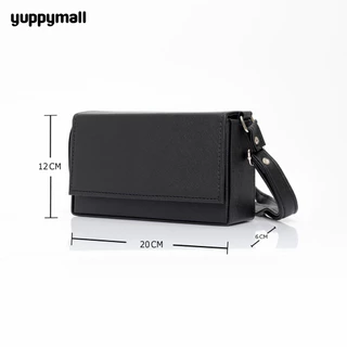 กระเป๋าสะพายข้าง Crossbody Box หนัง PU ผลิตจากไทย