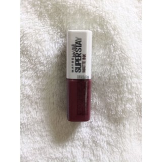 Maybelline Superstay matte ink mini Lip #80 ของแท้ *ขนาดทดลอง* เมย์เบลลีน 2.7ml.