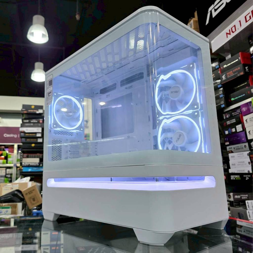 ASUS PRIME AP202 MESH ARGB WHITE CASE