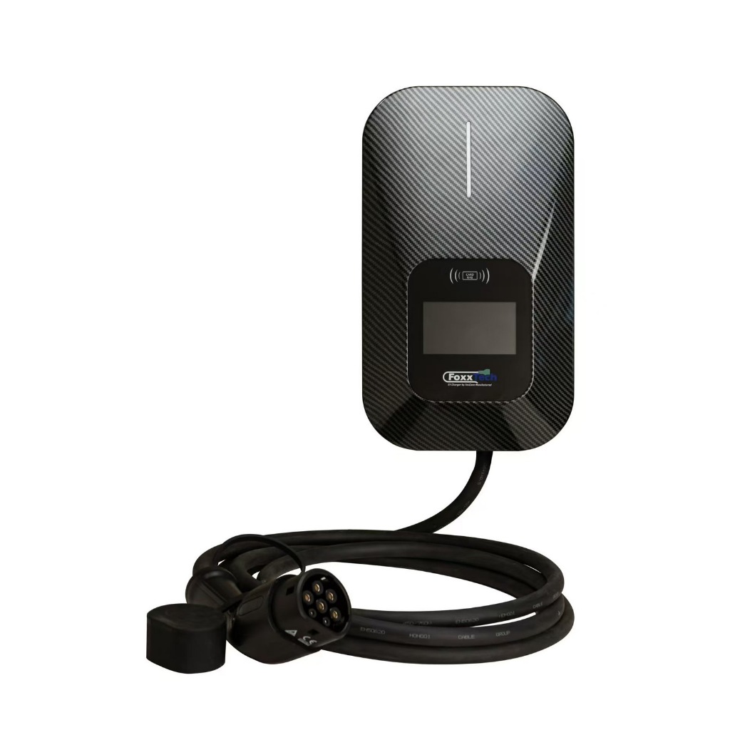 เครื่องชาร์จรถยนต์ไฟฟ้า FoxxTechEV Charger Wall Charger 22kw.
