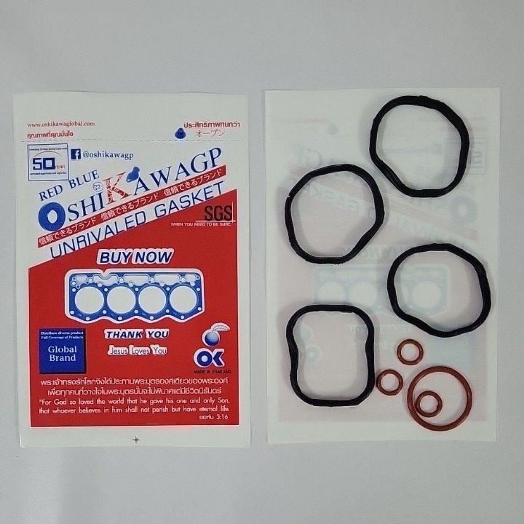 4D56U com 1set ยางหัวฉีด 4D56 16V  oshikawa พร้อมส่ง