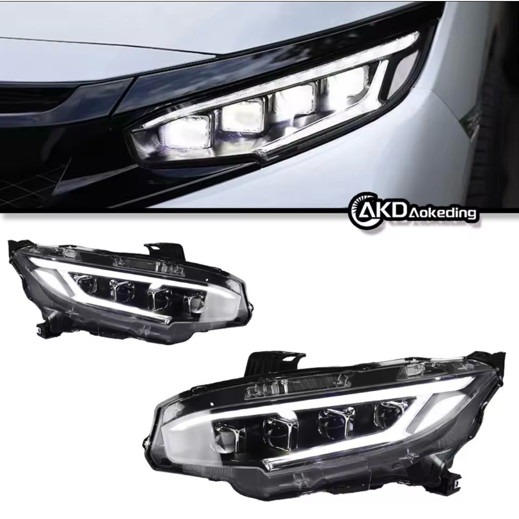 ไฟหน้าแต่ง CIVIC FC FK DEMON EYES