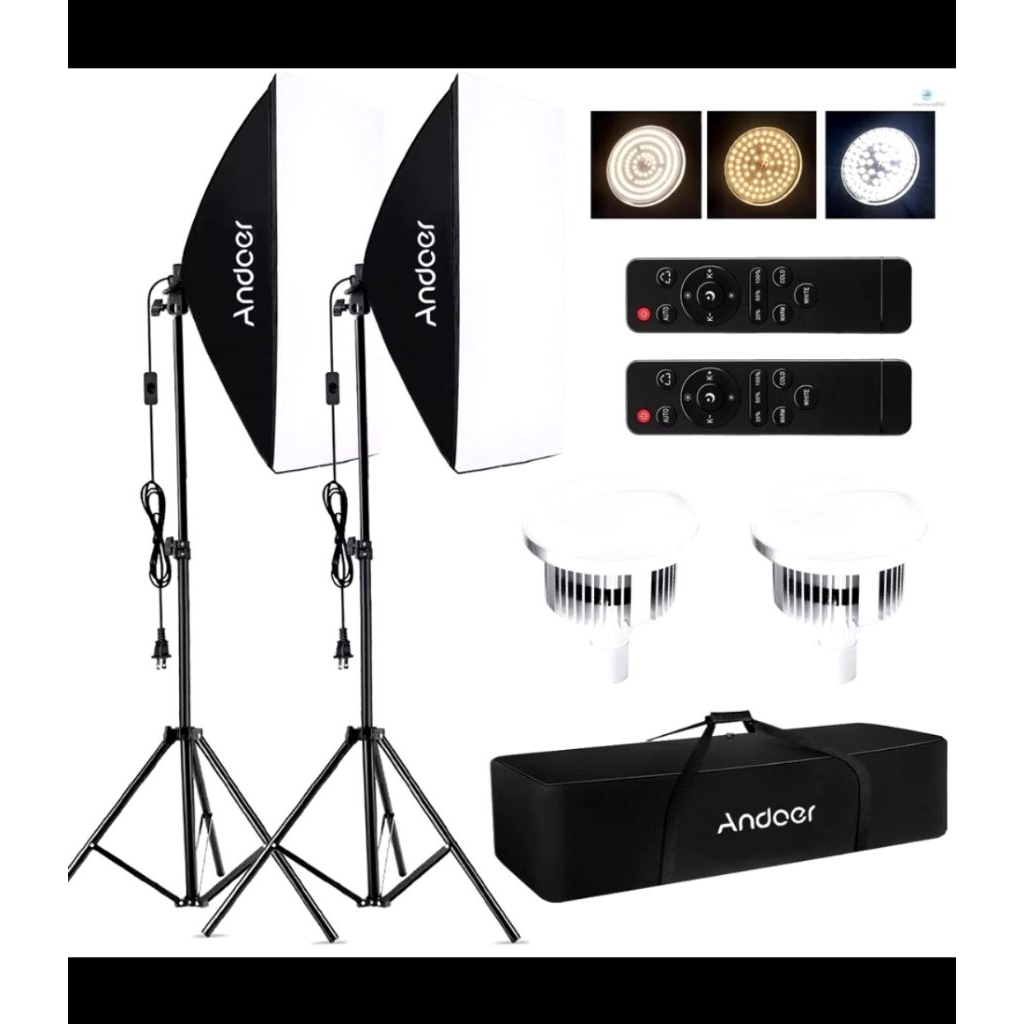 ไฟสตูดิโอ Andoer มือสอง