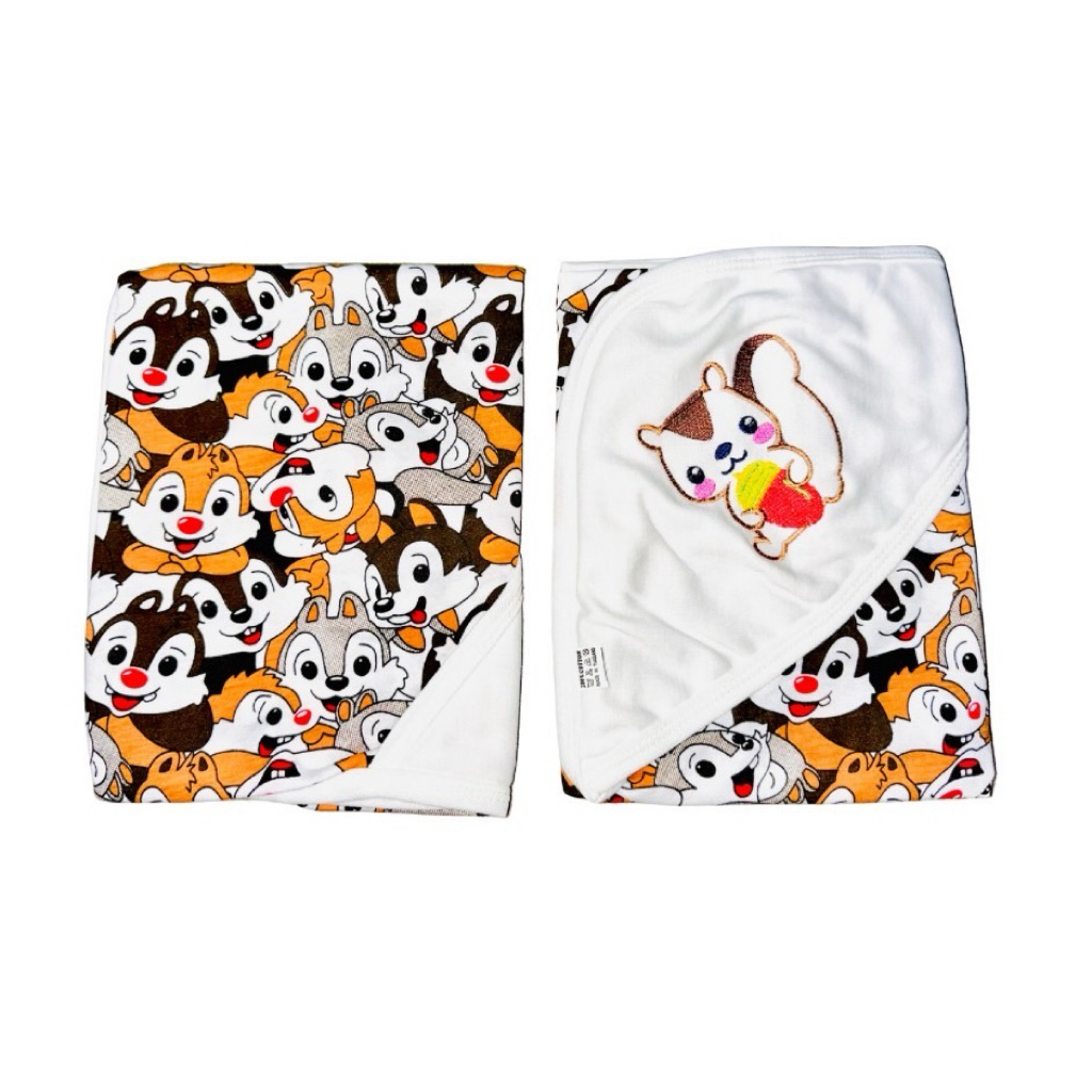 ผ้าห่อตัวคอตตอน 1 ผืน คละลาย - รูปที่ 6