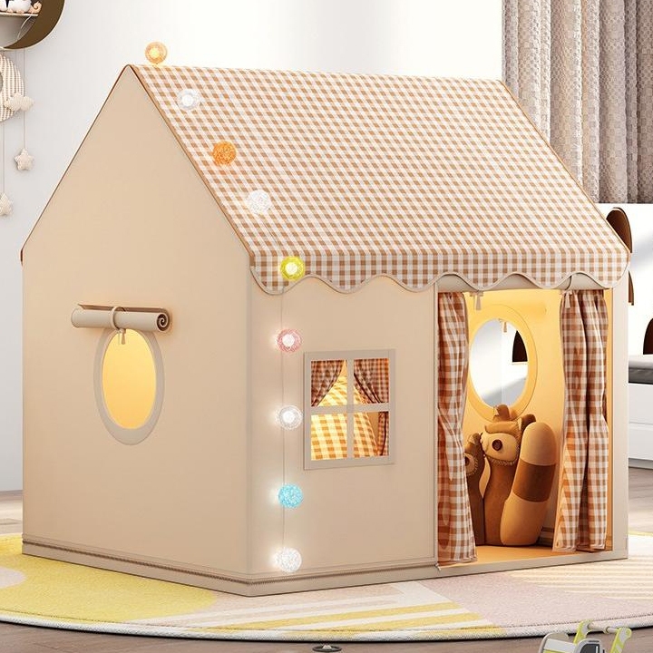 บ้านเด็ก เต็นท์เด็ก พับเก็บได้ บ้านของเล่น เสริมจินตนาการ บ้านบอล เจ้าหญิง ของเล่นเด็ก 0-12 ปี - รูปที่ 2