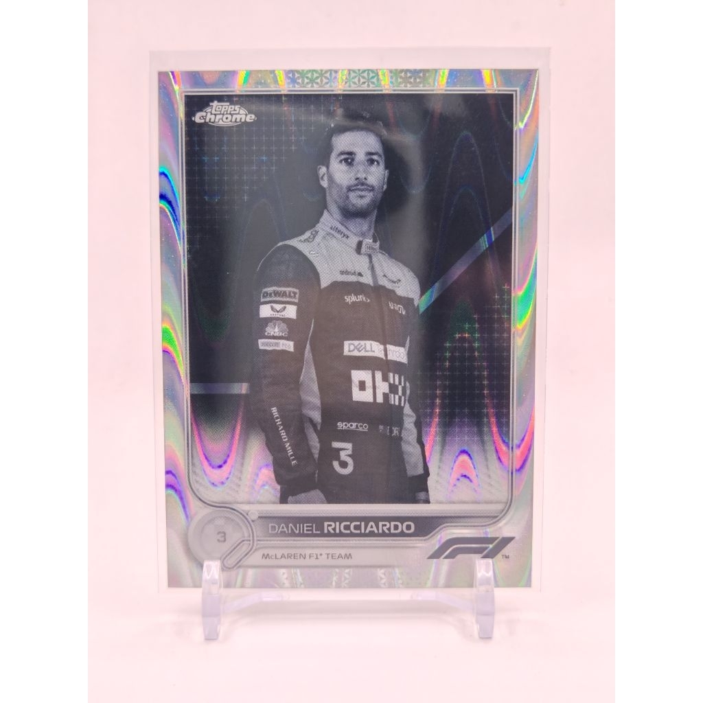 การ์ด f1 topps chrome 2022 daniel ricciardo