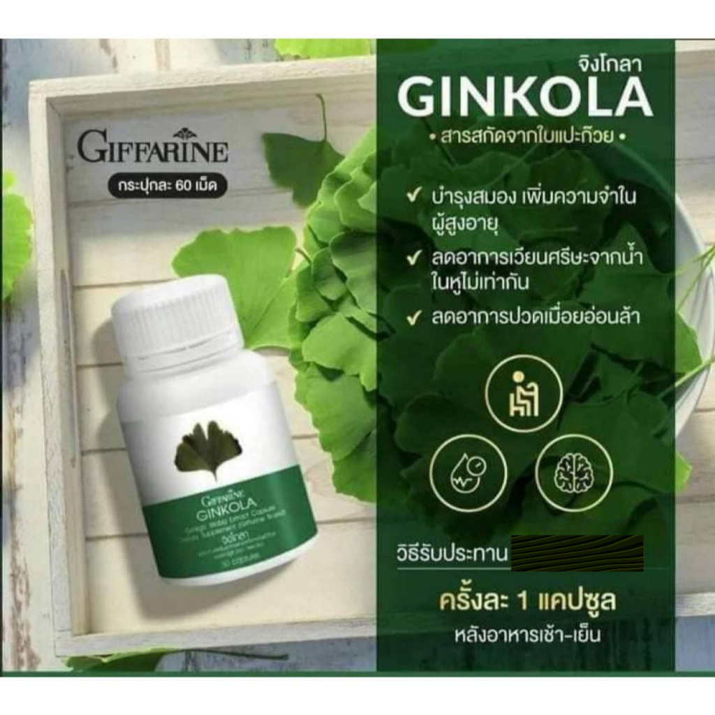 เวียนหัว บ้านหมุน น้ำในหูไม่เท่ากัน บำรุงสมอง สกัดจากแป๊ะก๊วย วิตามินบีรวม ความจำเสื่อม - รูปที่ 4